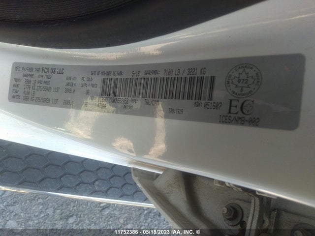 1C6SRFBT9KN552053 RAM 1500 Big Horn/lone Star