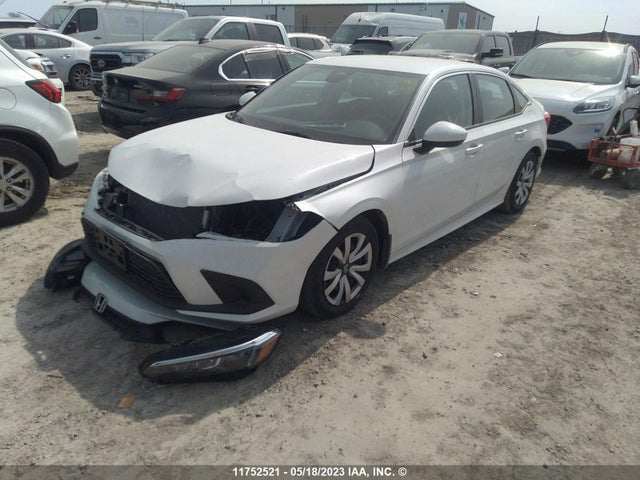 Honda Civic Sedan Lx 2022 2HGFE2F2XNH105391 Image 2