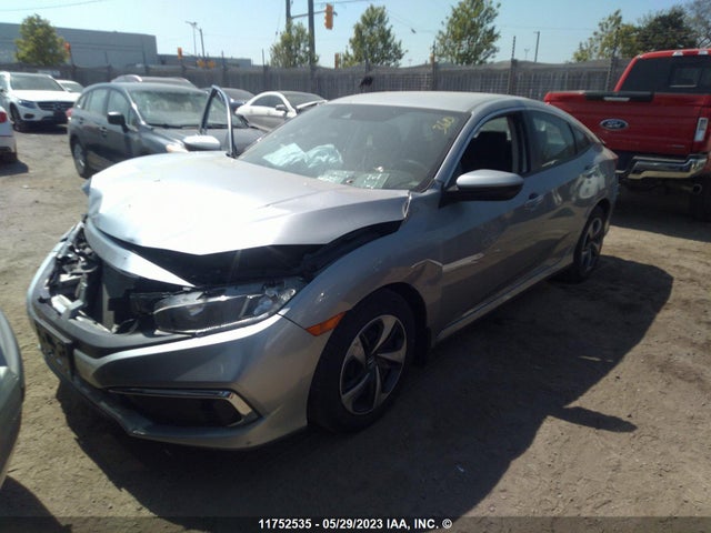 Honda Civic Sedan Lx 2019 2HGFC2F54KH036533 Image 2