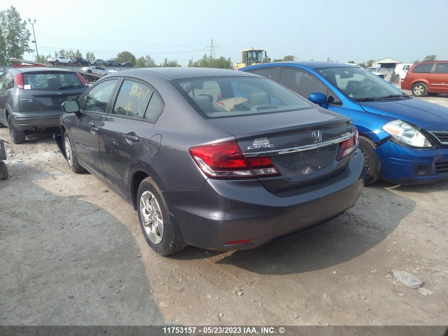 Honda Civic Lx 2014 2HGFB2F42EH003108 Image 3
