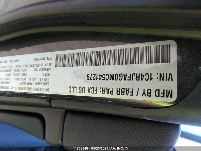 1C4RJFAG0MC541279 Jeep Grand Cherokee Laredo
