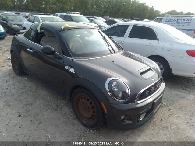 Auction sale of the 2012 Mini Cooper Coupe S, vin: WMWSX3C53CT154828, lot number: 11754018