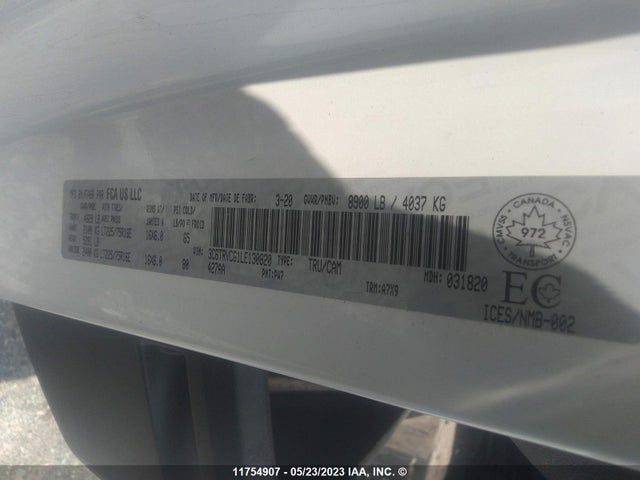 3C6TRVCG1LE130820 RAM Promaster 2500 2500 High