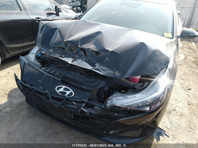 Hyundai Elantra Blue 2022 KMHLM4AJ1NU014940 Image 8