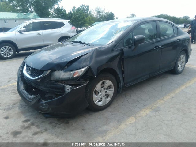 Honda Civic Lx 2014 2HGFB2E43EH020159 Image 2