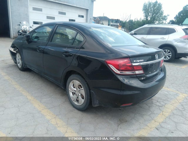 Honda Civic Lx 2014 2HGFB2E43EH020159 Image 4
