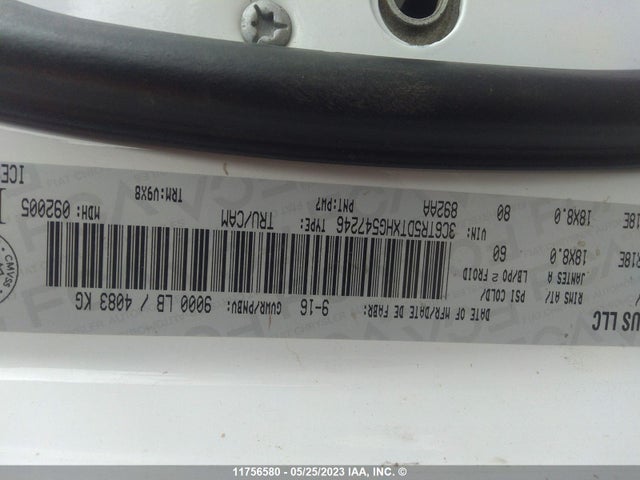 3C6TR5DTXHG547246 RAM 2500 Slt