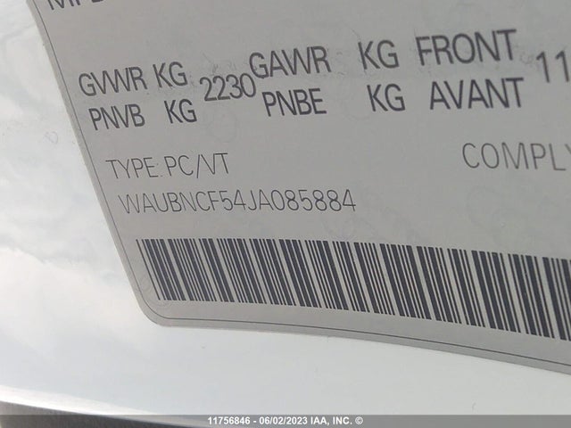 Audi A5 Premium Plus 2018 WAUBNCF54JA085884 Image 10