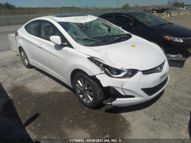 Hyundai Elantra Se/sport/limited 2016 KMHDH4AE4GU598510 main image