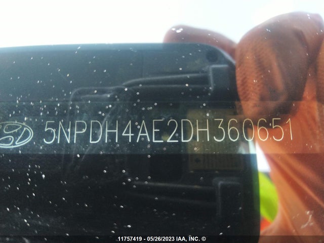 Продаж на аукціоні авто 2013 Hyundai Elantra Gls/limited, vin: 5NPDH4AE2DH360651, номер лоту: 11757419