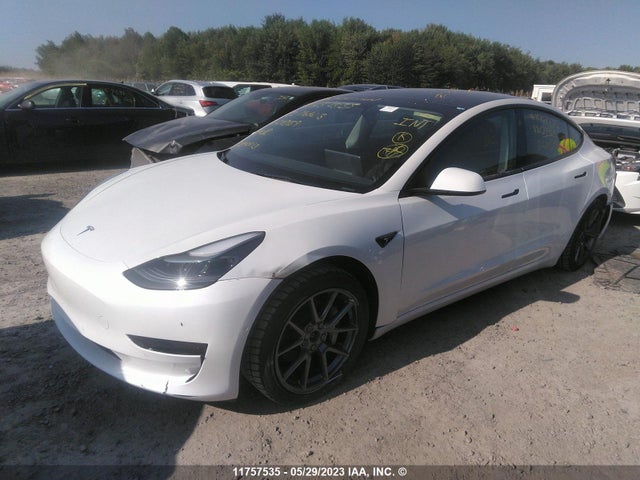 Tesla MODEL 3 2022 5YJ3E1EB8NF273159 Image 2