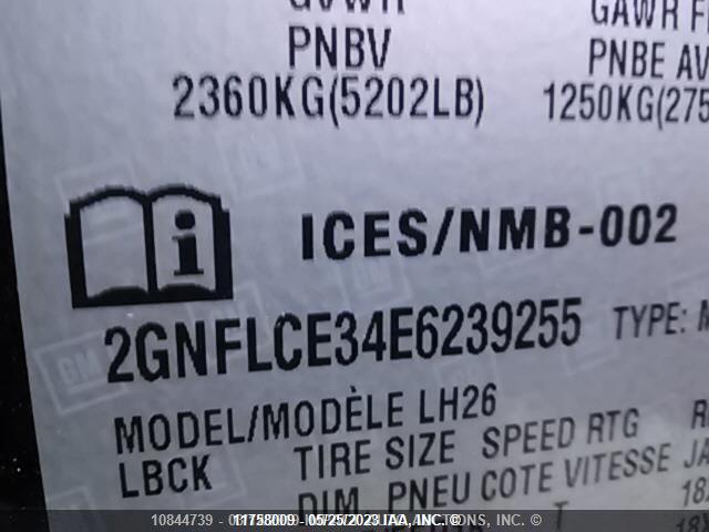Chevrolet EQUINOX LT 2014 2GNFLCE34E6239255 Image 9
