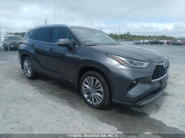 Toyota Highlander Hybrid Platinum 2021 5TDEBRCH6MS024537 zdjęcie główne