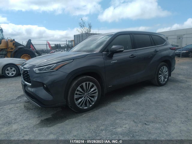 Toyota Highlander Hybrid Platinum 2021 5TDEBRCH6MS024537 Image 2