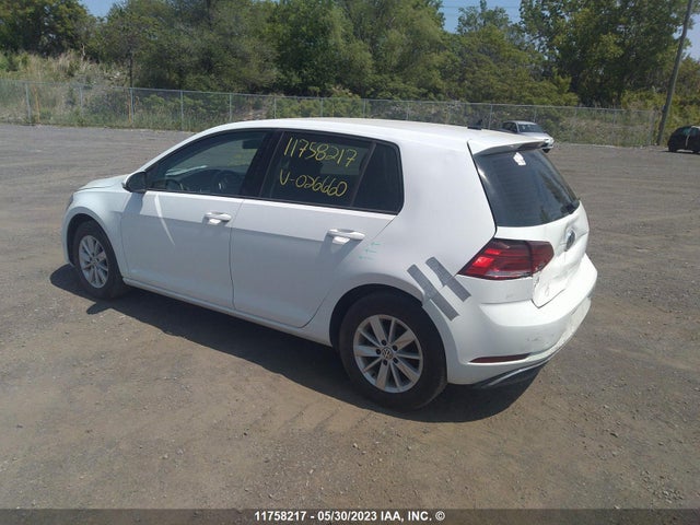 3VWG57AU9KM026605 Volkswagen GOLF S/SE