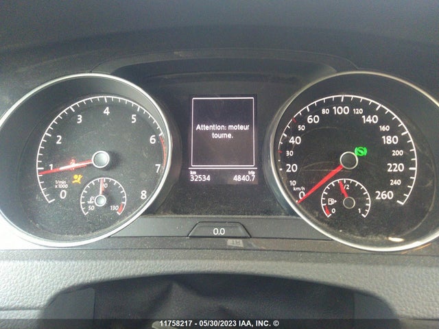 3VWG57AU9KM026605 Volkswagen GOLF S/SE