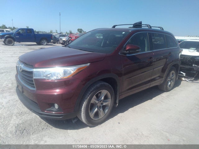 Toyota HIGHLANDER 2015 5TDDKRFH6FS135213 Image 2