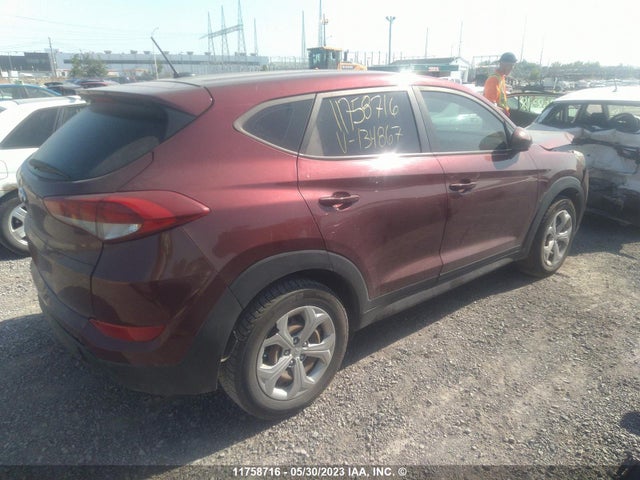 Hyundai TUCSON SE 2016 KM8J23A48GU134867 Image 4