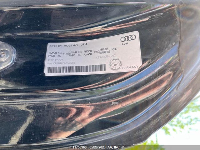 WAUCFBFR4EA057586 Audi A5 PREMIUM