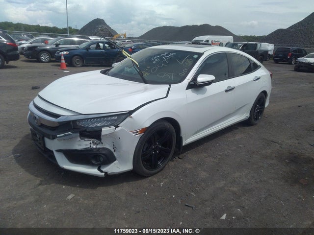 Honda Civic Touring 2018 2HGFC1F95JH100686 Image 2