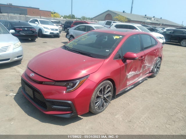 Toyota Corolla Se/xse 2020 5YFB4RBEXLP007199 Image 2
