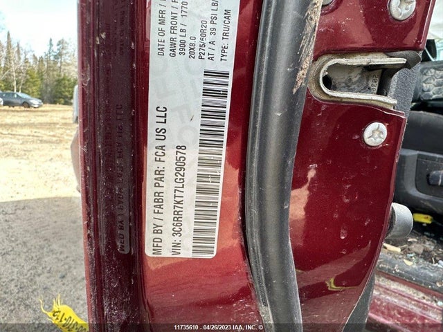3C6RR7KT7LG290578 RAM ram 1500
