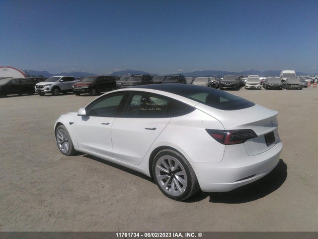 5YJ3E1EB4NF296244 Tesla MODEL 3