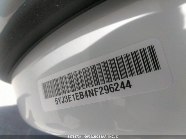 5YJ3E1EB4NF296244 Tesla MODEL 3