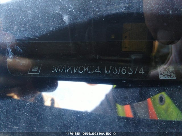 5GAKVCKD4HJ316374 Buick Enclave