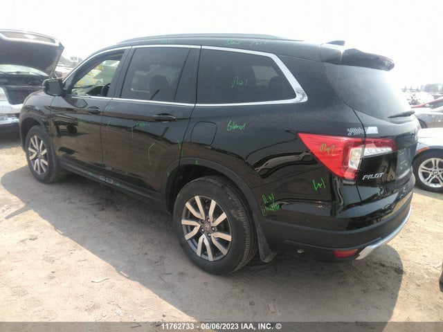 Honda Pilot Black 2021 5FNYF6H72MB503493 Image 4
