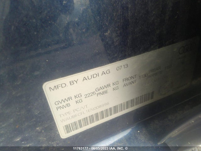 WAUBFCFL1EN008996 Audi A4 PREMIUM