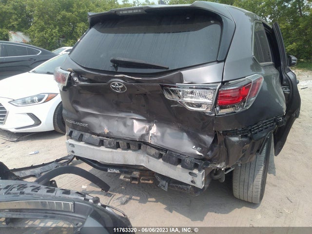 Toyota Highlander Le/le Plus 2015 5TDZKRFH2FS057762 Image 8
