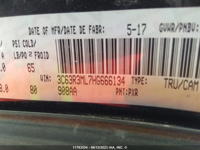 3C63R3ML7HG666134 RAM 3500 Laramie