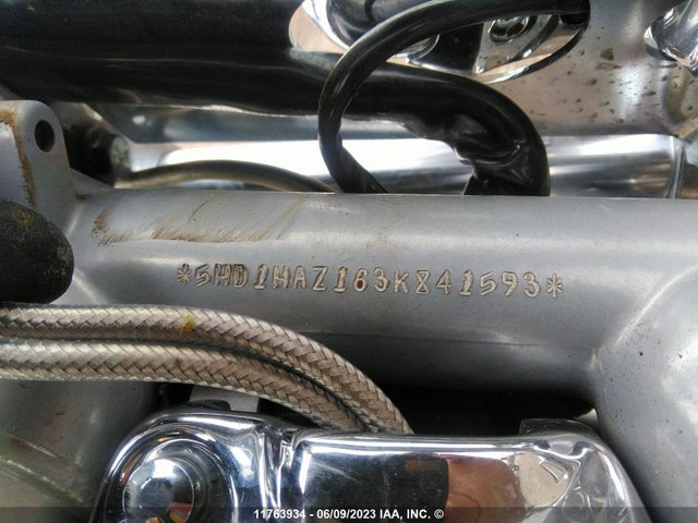 Auction sale of the 2003 Harley-davidson Vrsca, vin: 5HD1HAZ163K841593, lot number: 11763934