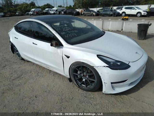 Продажа на аукционе авто 2022 Tesla Model 3, vin: 5YJ3E1EBXNF313550, номер лота: 11764036