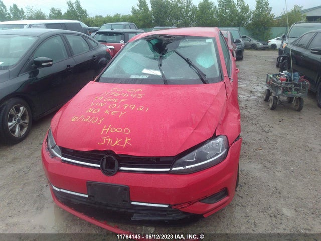 3VWG57AU6KM019921 Volkswagen GOLF S/SE