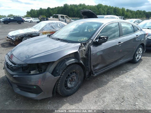 Honda Civic Lx 2018 2HGFC2F50JH002569 Image 2