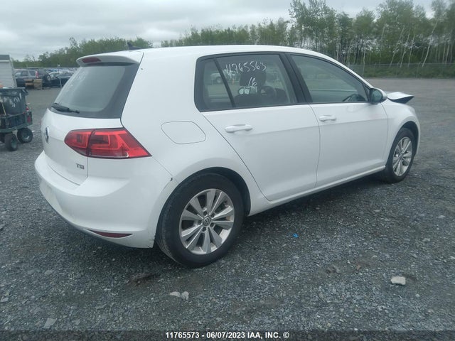 Volkswagen Golf S/se/sel 2016 3VW217AUXGM029879 Image 4