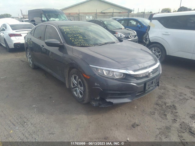 Honda Civic Lx 2016 2HGFC2F55GH018386 Image 1