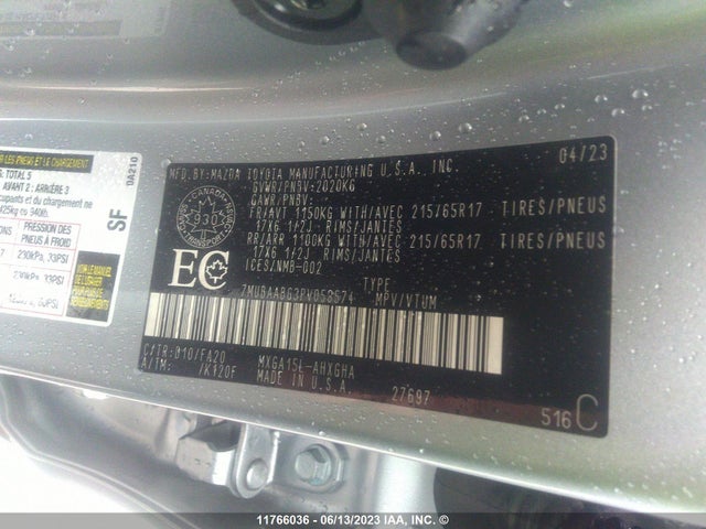 Toyota Corolla Cross Le 2023 7MUBAABG3PV058574 Image 10