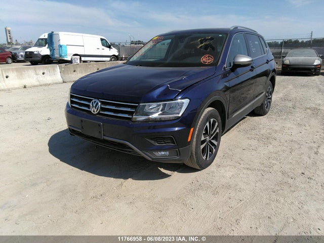 3VV2B7AX4MM114062 Volkswagen Tiguan Se/se R-line Black/sel