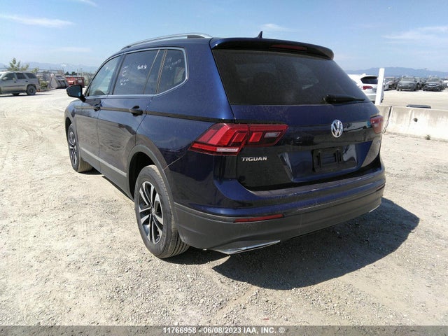 3VV2B7AX4MM114062 Volkswagen Tiguan Se/se R-line Black/sel