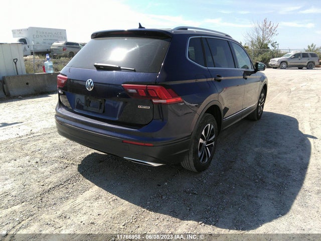3VV2B7AX4MM114062 Volkswagen Tiguan Se/se R-line Black/sel