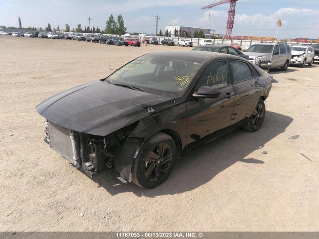 Hyundai Elantra Blue 2021 KMHLM4AJ3MU009429 Image 2