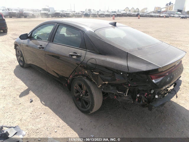 Hyundai Elantra Blue 2021 KMHLM4AJ3MU009429 Image 3