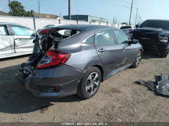 Honda Civic Lx 2020 2HGFC2F5XLH003165 Image 4