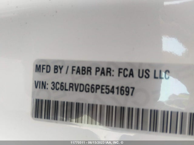 3C6LRVDG6PE541697 RAM Promaster 2500 2500 High