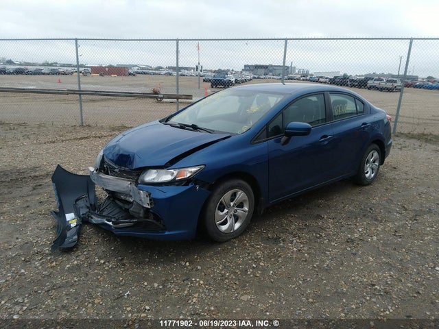 Honda Civic Lx 2014 2HGFB2E41EH033685 Image 2