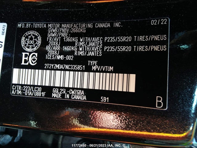 2T2YZMDA7NC335851 Lexus Rx 350 F-sport