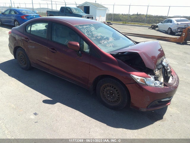 Honda Civic Lx 2014 2HGFB2F4XEH009299 zdjęcie główne